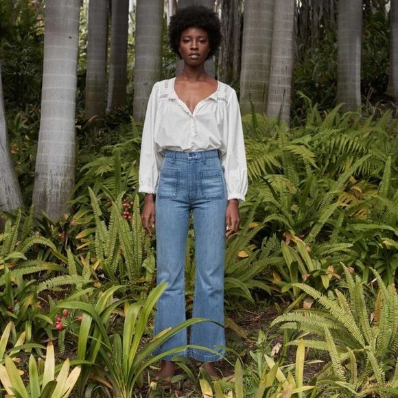 Doen Denim - Doen Blue Flare & Wide Leg Jeans